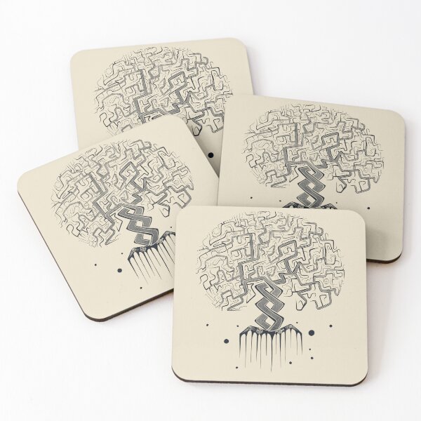 Item preview, Maze Tree (Black) designed and sold by SteinHead.