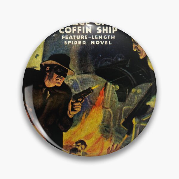 Item preview, THE SPIDER JUN 1937 PULP COVER designed and sold by PrecodeJunkie.