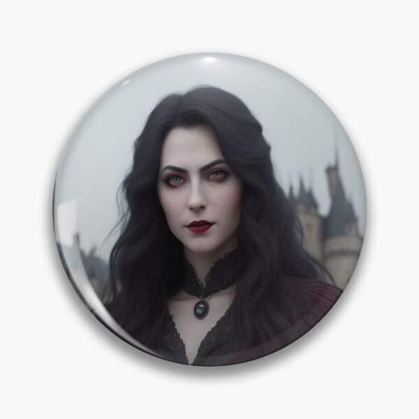 Item preview, Vampire Gothic Girl Behind Castle designed and sold by highplacidity.