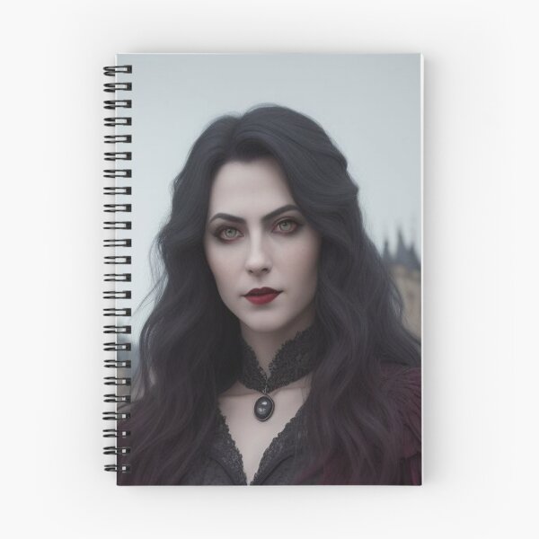 Item preview, Vampire Gothic Girl Behind Castle designed and sold by highplacidity.