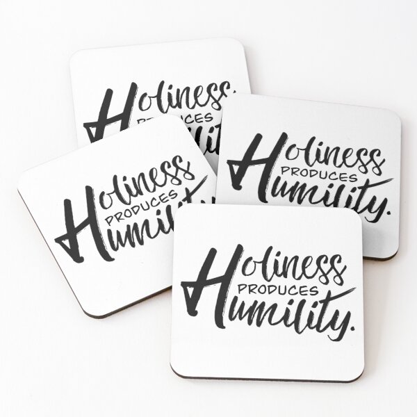 Item preview, Holiness Produces Humility Christian Typography designed and sold by Neeshki.