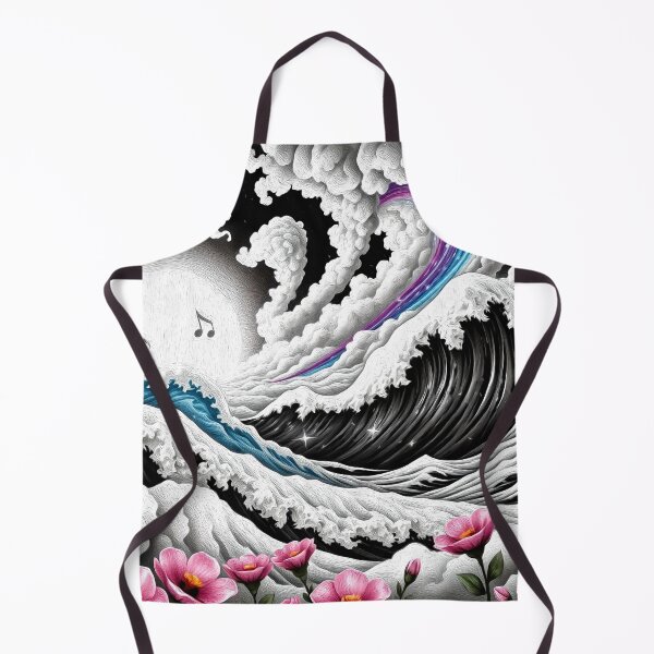 Item preview, Surrealism Stormy Seas Abstract Ocean Dreamlike Waves Fantasy Landscape designed and sold by HardToFindMerchandise.