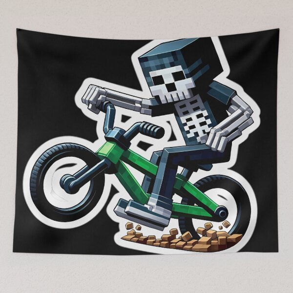 Item preview, SKELETON BMX RIDER designed and sold by Suissino.