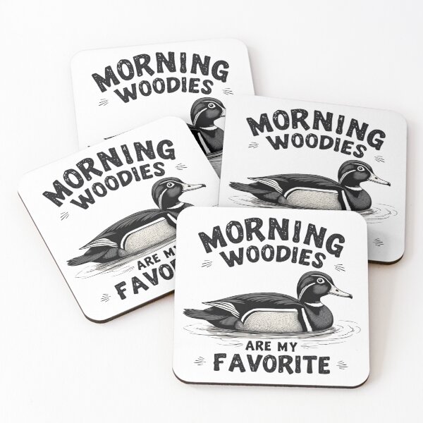 Item preview, Morning Woody My Favorite Duck Hunting designed and sold by ArtFromBeyond.