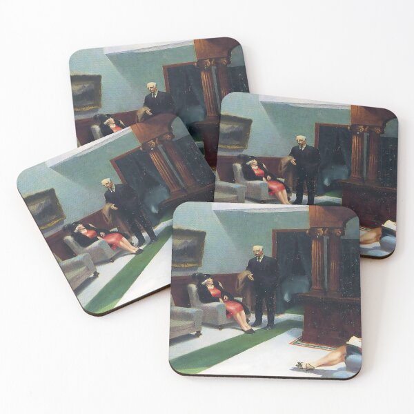 Item preview, Edward Hopper - Hotel Lobby designed and sold by irynaartbyim.