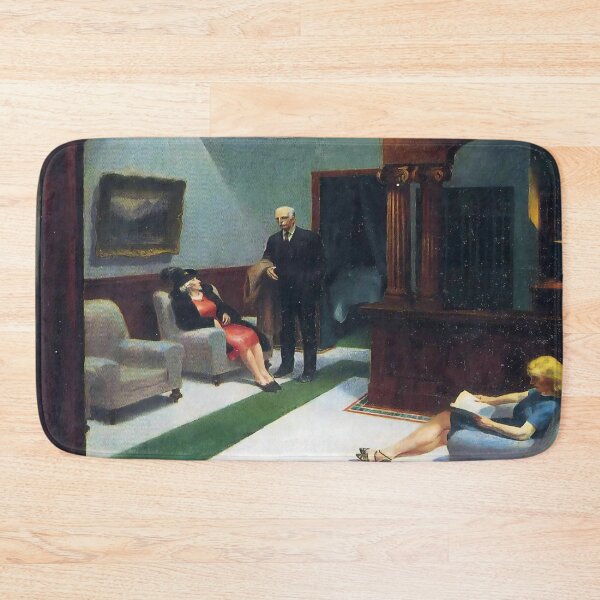 Item preview, Edward Hopper - Hotel Lobby designed and sold by irynaartbyim.