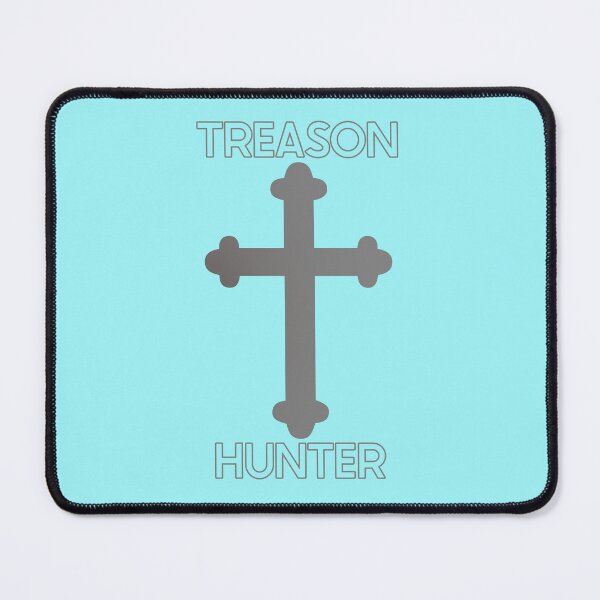 Item preview, CROSS - TREASON HUNTER - grey/gray graphics designed and sold by MEDIA PUBLISHER.