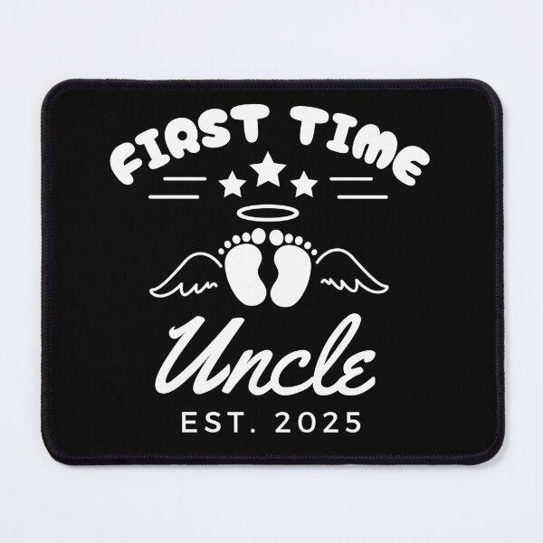 Item preview, First Time Uncle Est. 2025 New First Fathers Day, Fathers Day 2025 designed and sold by Dabbing Turtle Designs.