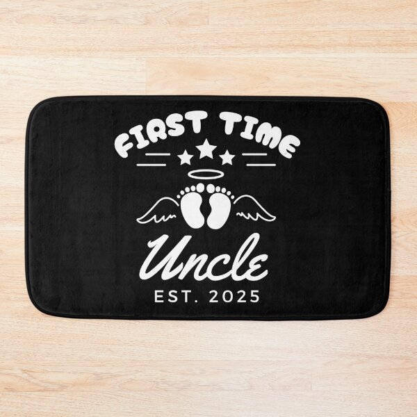 Item preview, First Time Uncle Est. 2025 New First Fathers Day, Fathers Day 2025 designed and sold by Dabbing Turtle Designs.