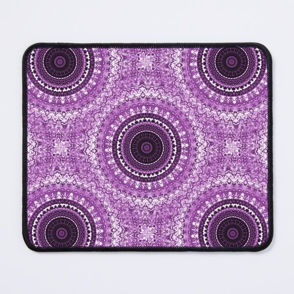Item preview, Decorative Mandala Pattern in Mauve Pink designed and sold by Artistestella.