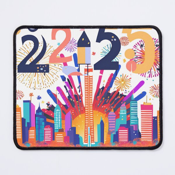 Item preview, Happy New Year 2025 designed and sold by BrightHamster.