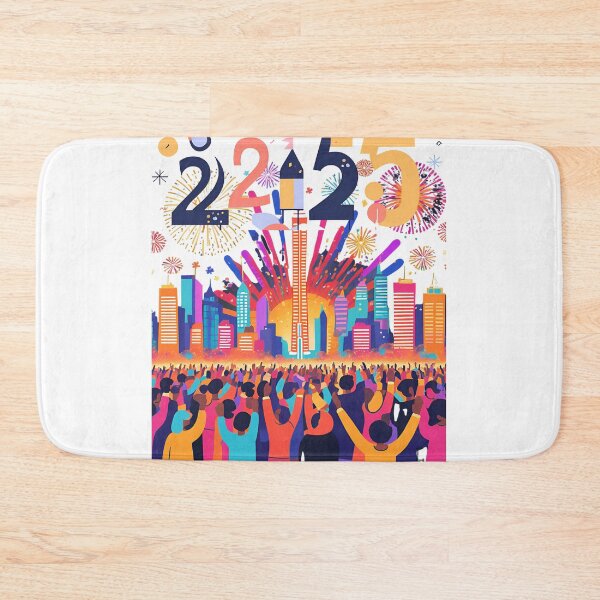 Item preview, Happy New Year 2025  designed and sold by BrightHamster.