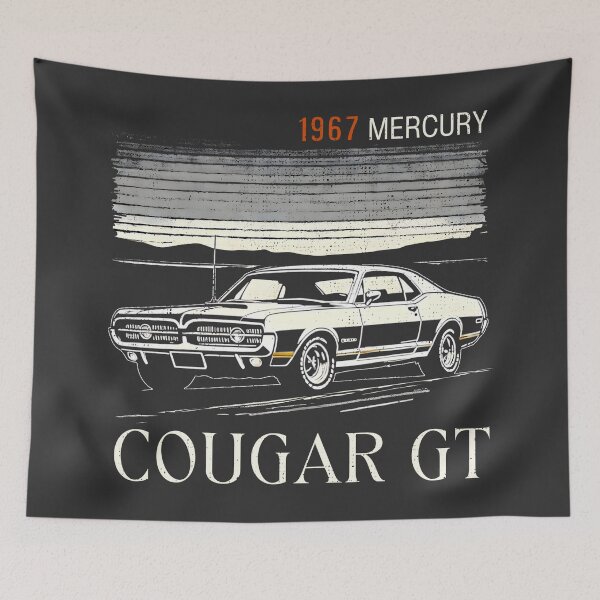 Item preview, 1967 Cougar GT designed and sold by CreepyCornerArt.