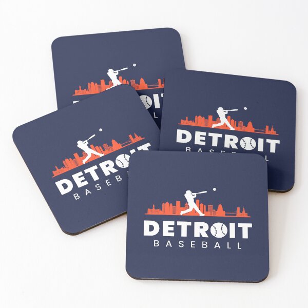 Item preview, Detroit Baseball Minimalist City Skyline designed and sold by OffTheBat.