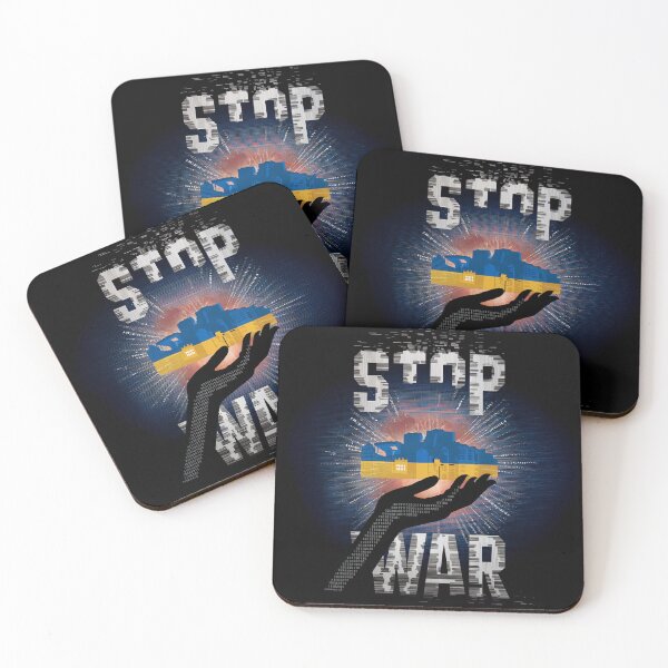 Item preview, Stop War - Ukraine Digital Resistance Art Print designed and sold by cabana.space.