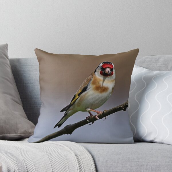 Item preview, European Goldfinch perched on branch designed and sold by Robert Flynn.