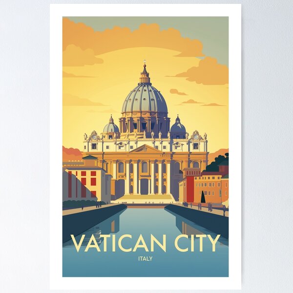 Item preview, VATICAN CITY designed and sold by MarkedArtPrints.