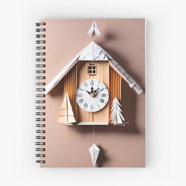 Item preview, Origami Art - Timeless Elegance: The Melodic Charm of the Cuckoo Clock designed and sold by ArtfulFolds.