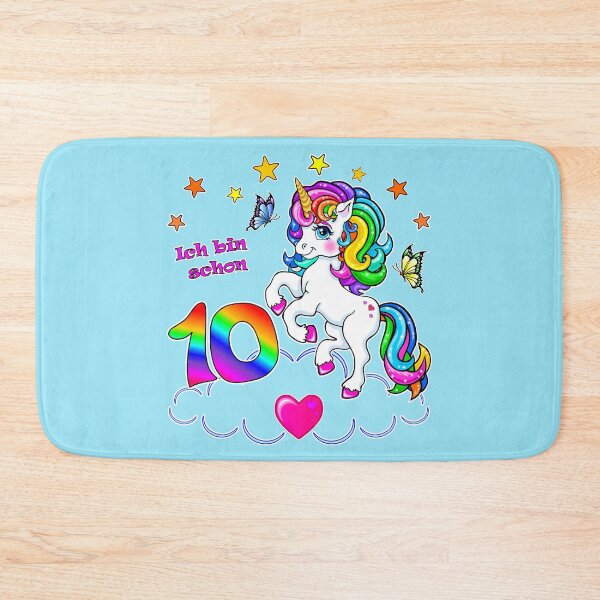 Item preview, Unicorn Birthday 10 Years designed and sold by LESSILU.