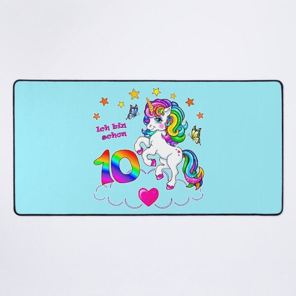 Item preview, Unicorn Birthday 10 Years designed and sold by LESSILU.