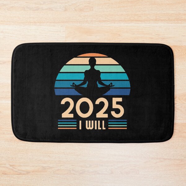 Item preview, 2025 I Will - Yoga Radiance Inspirational Art Design by Egyape designed and sold by egyape ⭐⭐⭐⭐⭐.