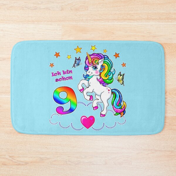 Item preview, Unicorn Birthday 9 Years designed and sold by LESSILU.