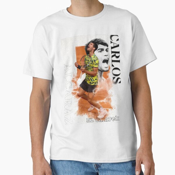 Vista previa del artículo con la obra «Carlos Alcaraz, El campeón», diseñado y vendido por doorzz.