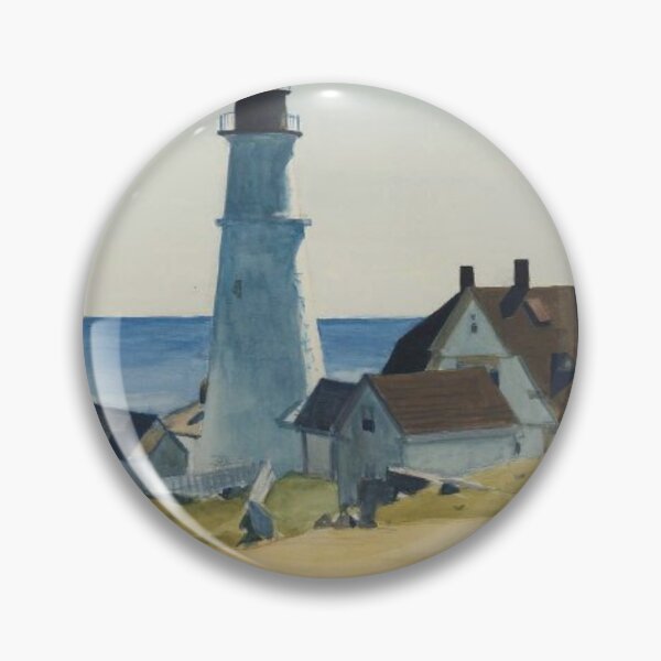 Item preview, Edward Hopper - Lighthouse And Buildings Portland Head designed and sold by irynaartbyim.