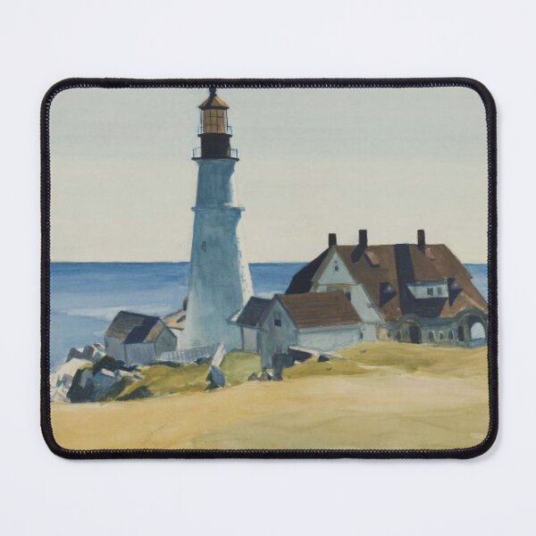 Item preview, Edward Hopper - Lighthouse And Buildings Portland Head designed and sold by irynaartbyim.