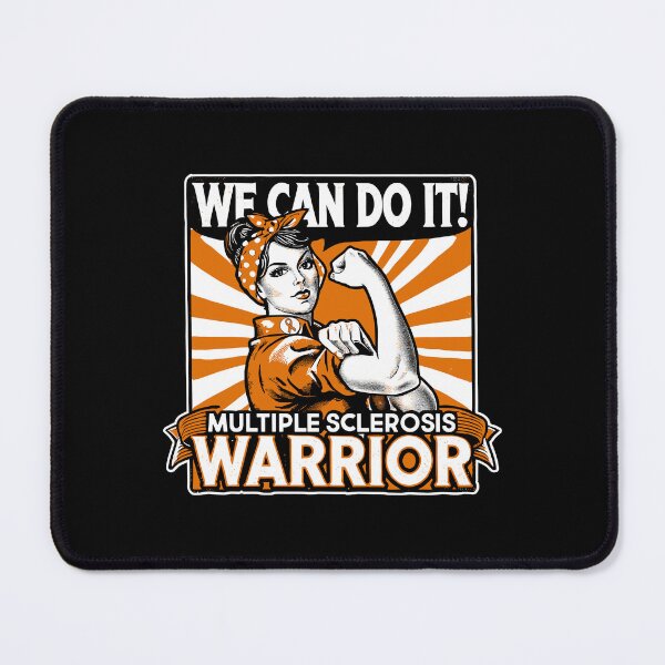 Item preview, MULTIPLE SCLEROSIS WARRIOR - MS - Orange Ribbon - Woman designed and sold by Darling DeDe.