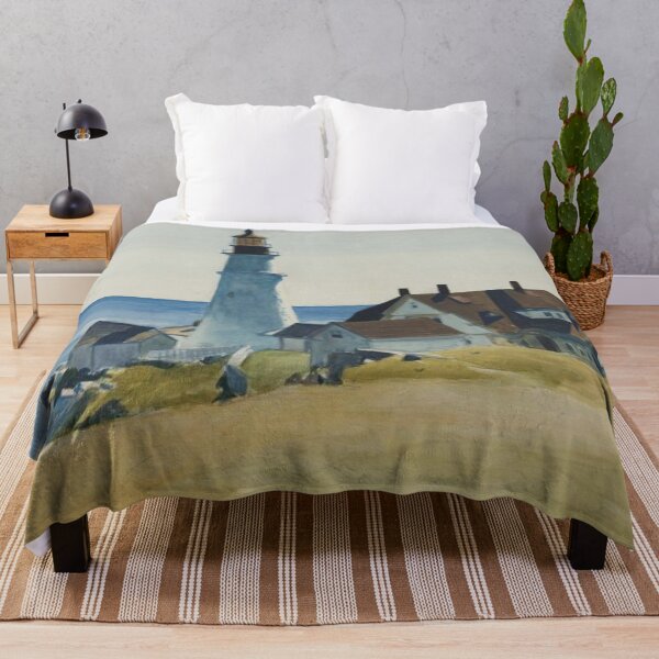 Item preview, Edward Hopper - Lighthouse And Buildings Portland Head designed and sold by irynaartbyim.