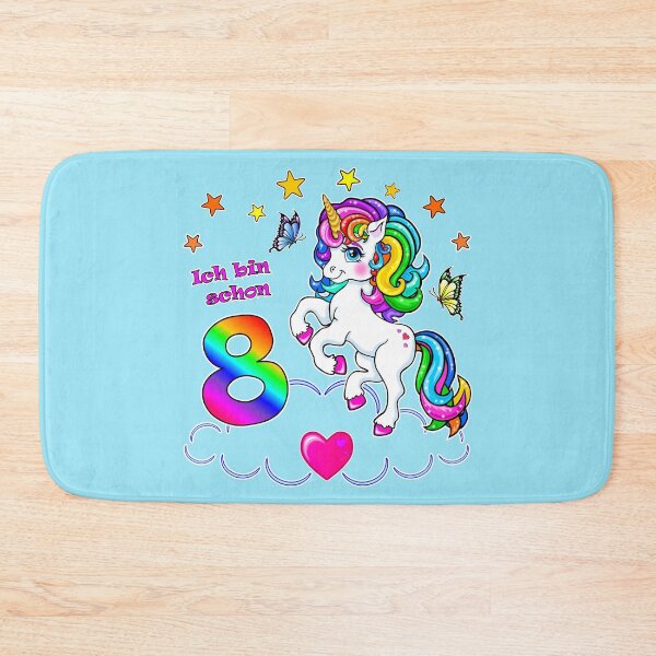 Item preview, Unicorn Birthday 8 Years designed and sold by LESSILU.
