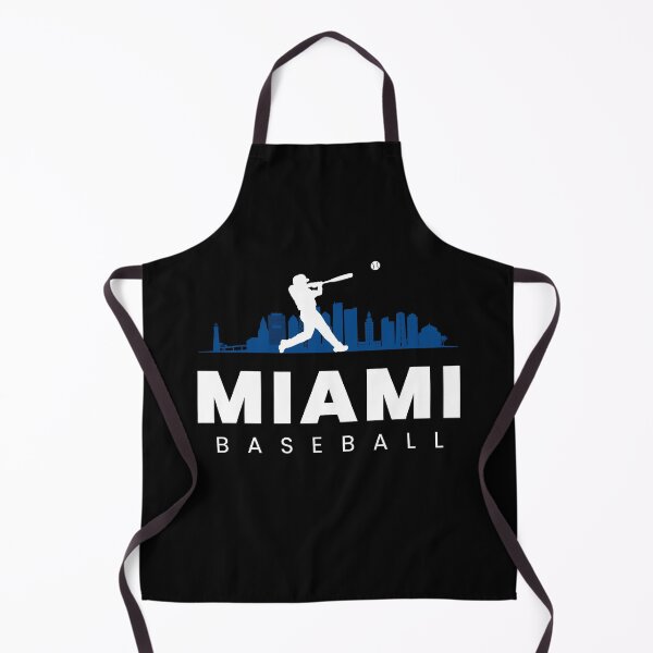 Item preview, Miami Baseball Minimalist City Skyline designed and sold by OffTheBat.