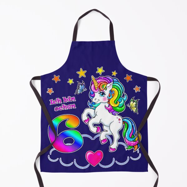 Item preview, Unicorn Birthday 6 Years designed and sold by LESSILU.