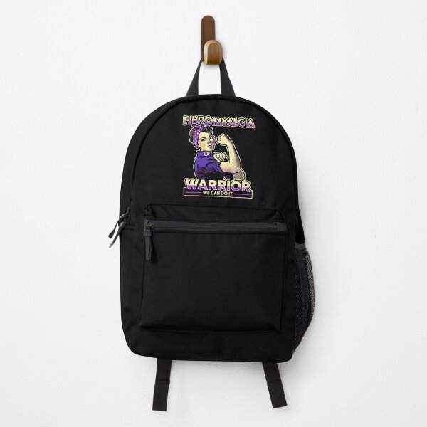 Item preview, FIBROMYALGIA WARRIOR - Purple Ribbon - Invisible Illness designed and sold by Darling DeDe.