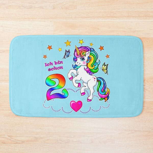 Item preview, Unicorn Birthday 2 Years designed and sold by LESSILU.