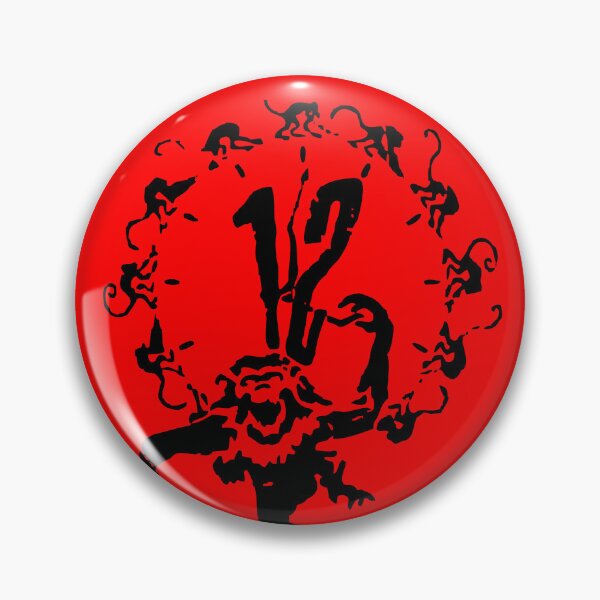 Item preview, Army of the 12 MONKEYS graffity (black) designed and sold by frikybomb.