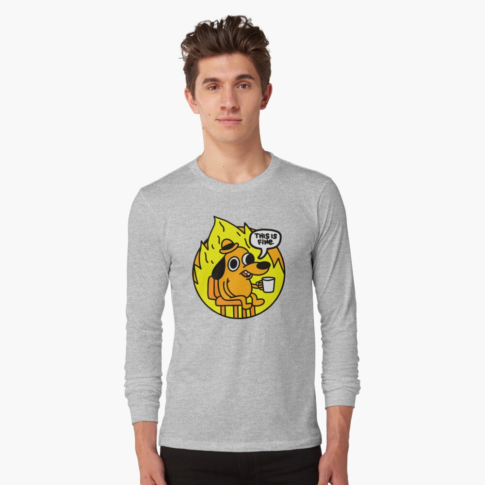 Vista previa del artículo con la obra «Camiseta de manga larga», diseñado y vendido por SynstheticRealm.