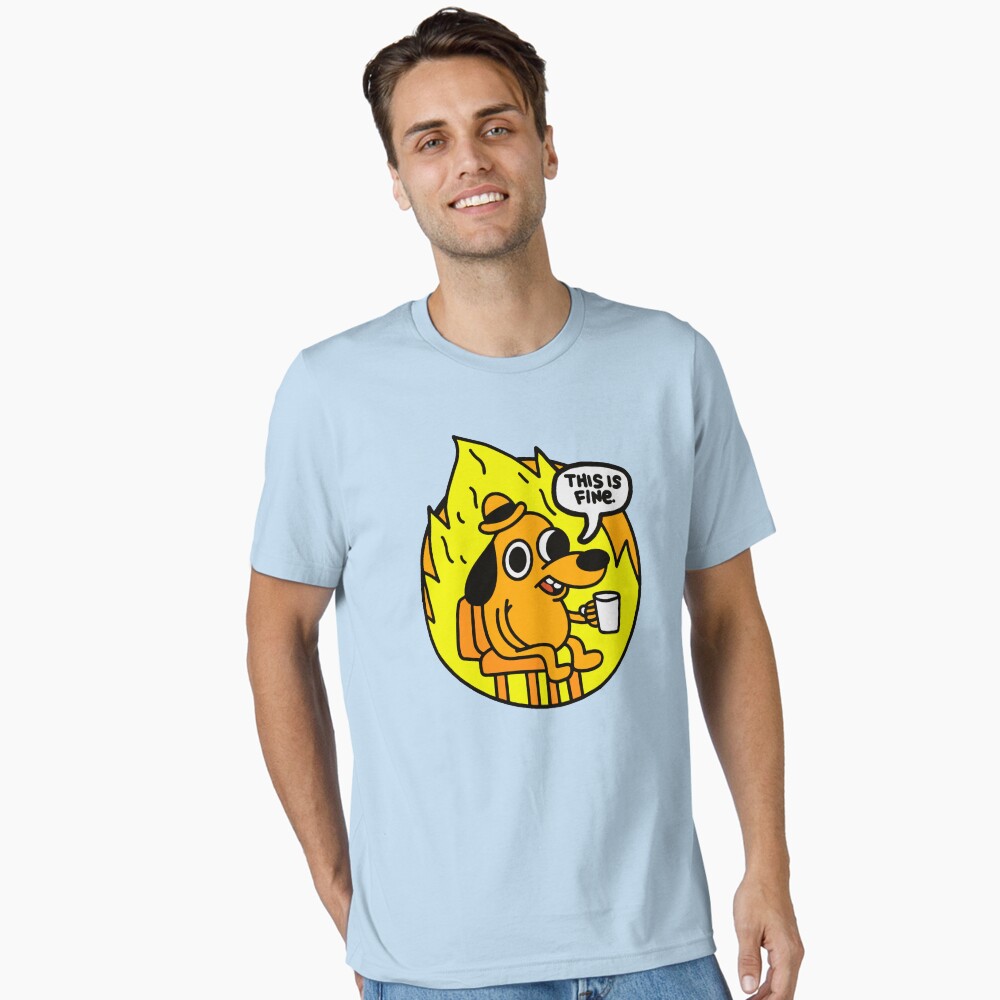 Vista previa del artículo con la obra «Camiseta esencial», diseñado y vendido por SynstheticRealm.