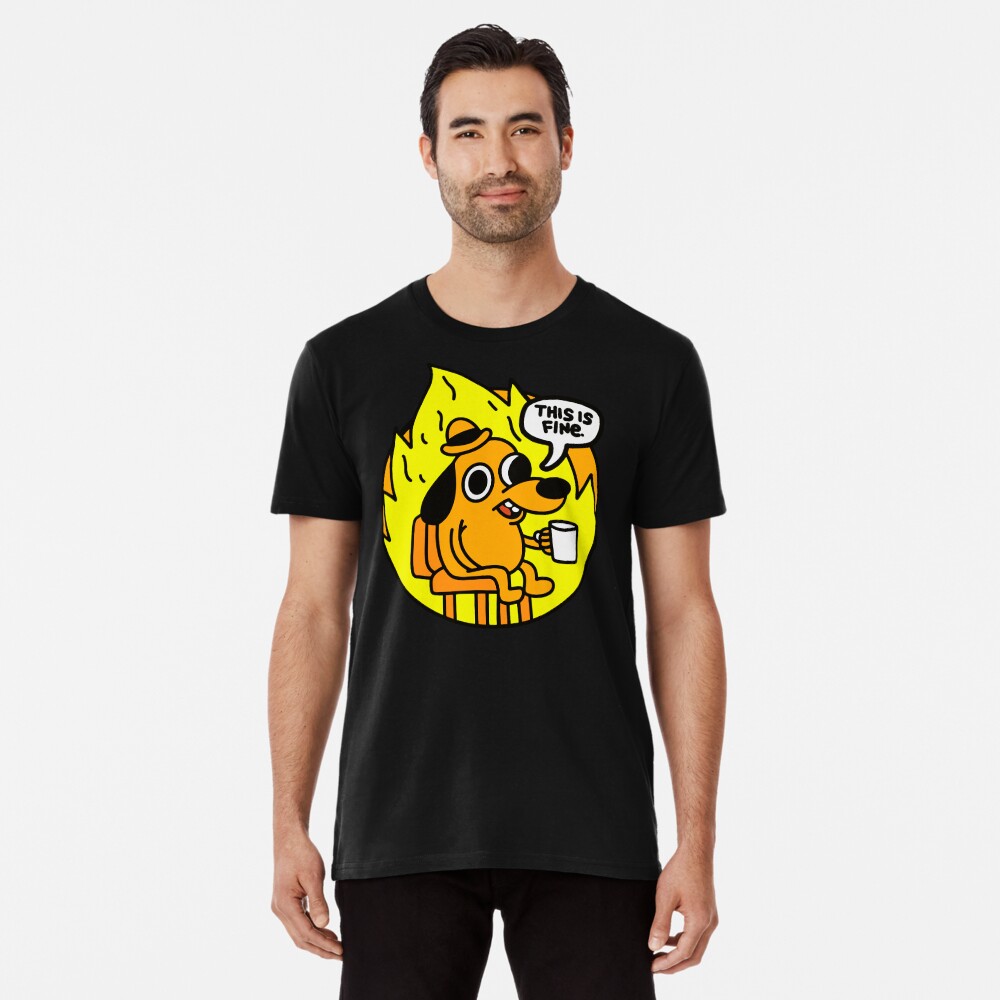 Vista previa del artículo con la obra «Camiseta premium», diseñado y vendido por SynstheticRealm.