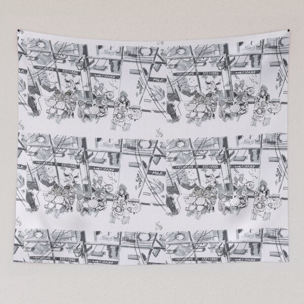 Item preview, Coffee Cafe Drawing designed and sold by MikeJory.