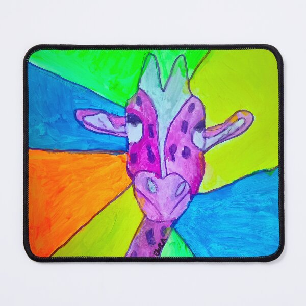Artikel-Vorschau von Eliza Mayo: Pop-Art-Giraffe, designt und verkauft von SplashAndShape.