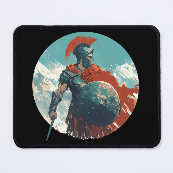 Item preview, Ancient greek warrior spartan designed and sold by SMARTKIT DESIGNAGENCY.