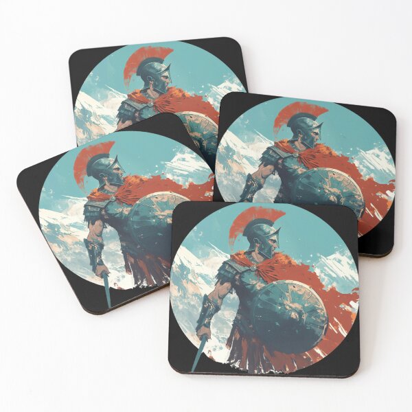 Item preview, Ancient greek warrior spartan designed and sold by SMARTKIT  DESIGNAGENCY.