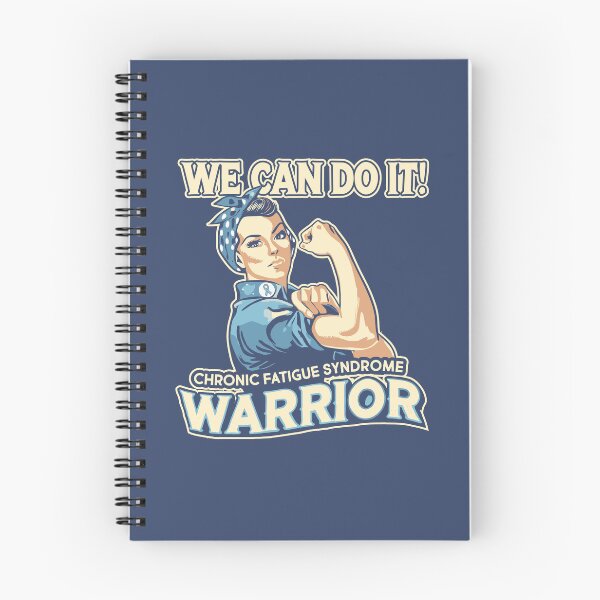 Item preview, CHRONIC FATIGUE SYNDROME WARRIOR - CFS/ME Awareness - Blue designed and sold by Darling DeDe.