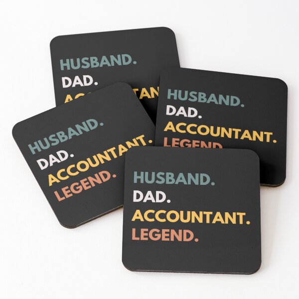 Item preview, Husband Dad Accountant Legend Funny Accounting designed and sold by CuteLovelyDesigns.