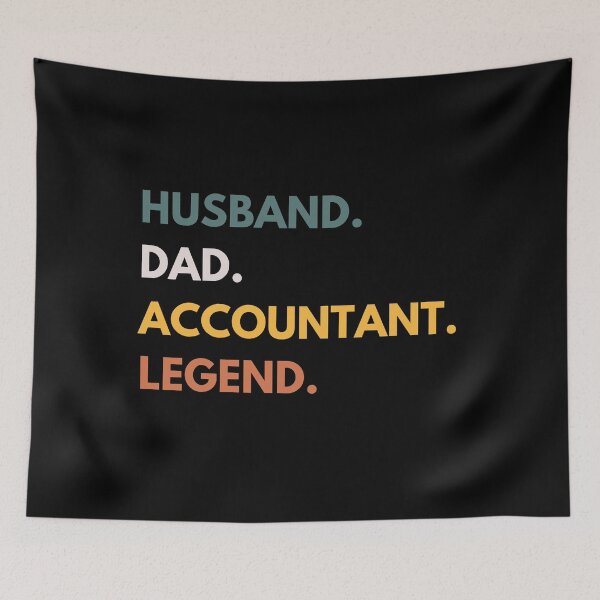 Item preview, Husband Dad Accountant Legend Funny Accounting designed and sold by CuteLovelyDesigns.
