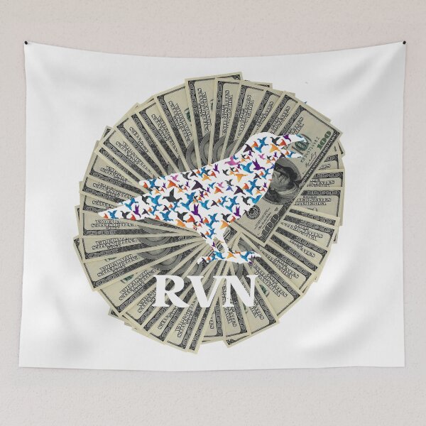 Item preview, Raven Hundreds Flock designed and sold by ravencoin.