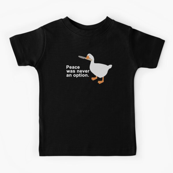Item preview, Peace was never an option - Funny Untitled Goose Game designed and sold by SynstheticRealm.