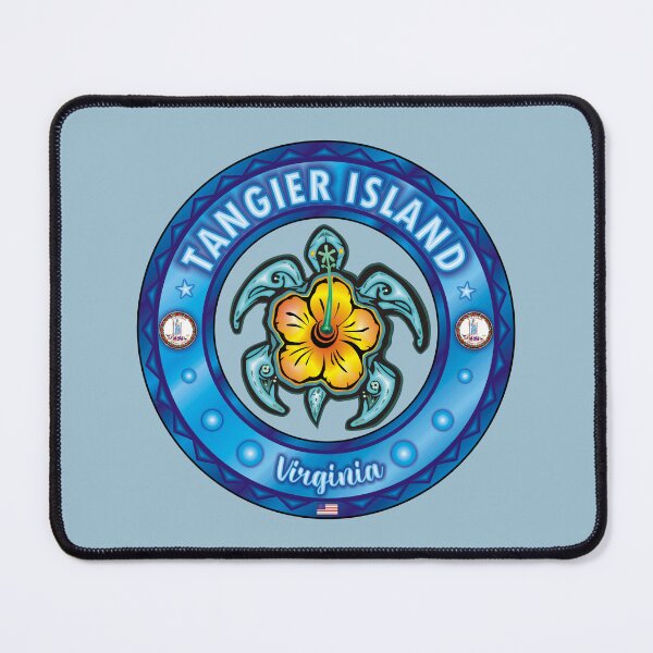 Item preview, Tangier Island Virginia sea turtle hibiscus designed and sold by studioss76.